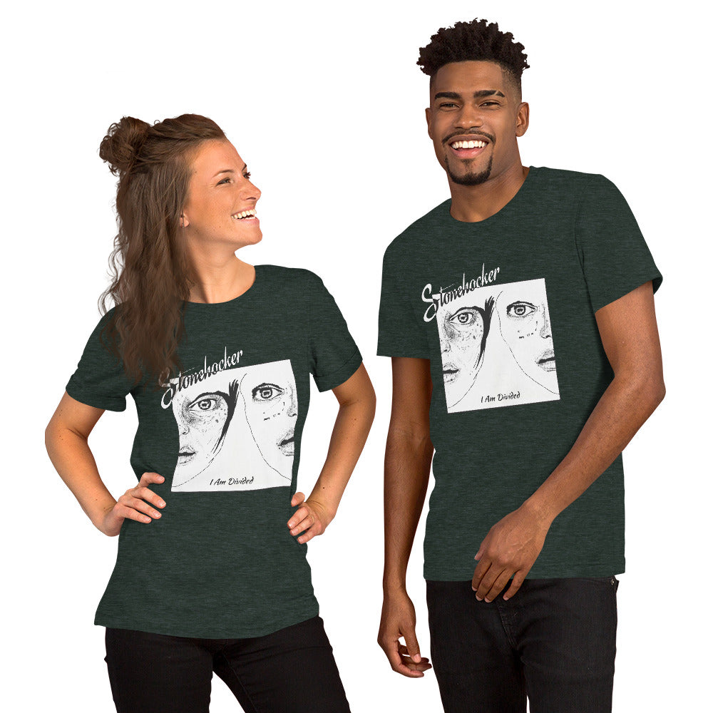 "I Am Divided" Official T-Shirt (wht logo)