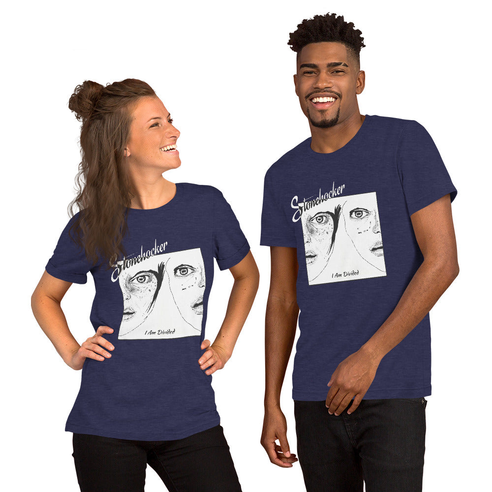 "I Am Divided" Official T-Shirt (wht logo)