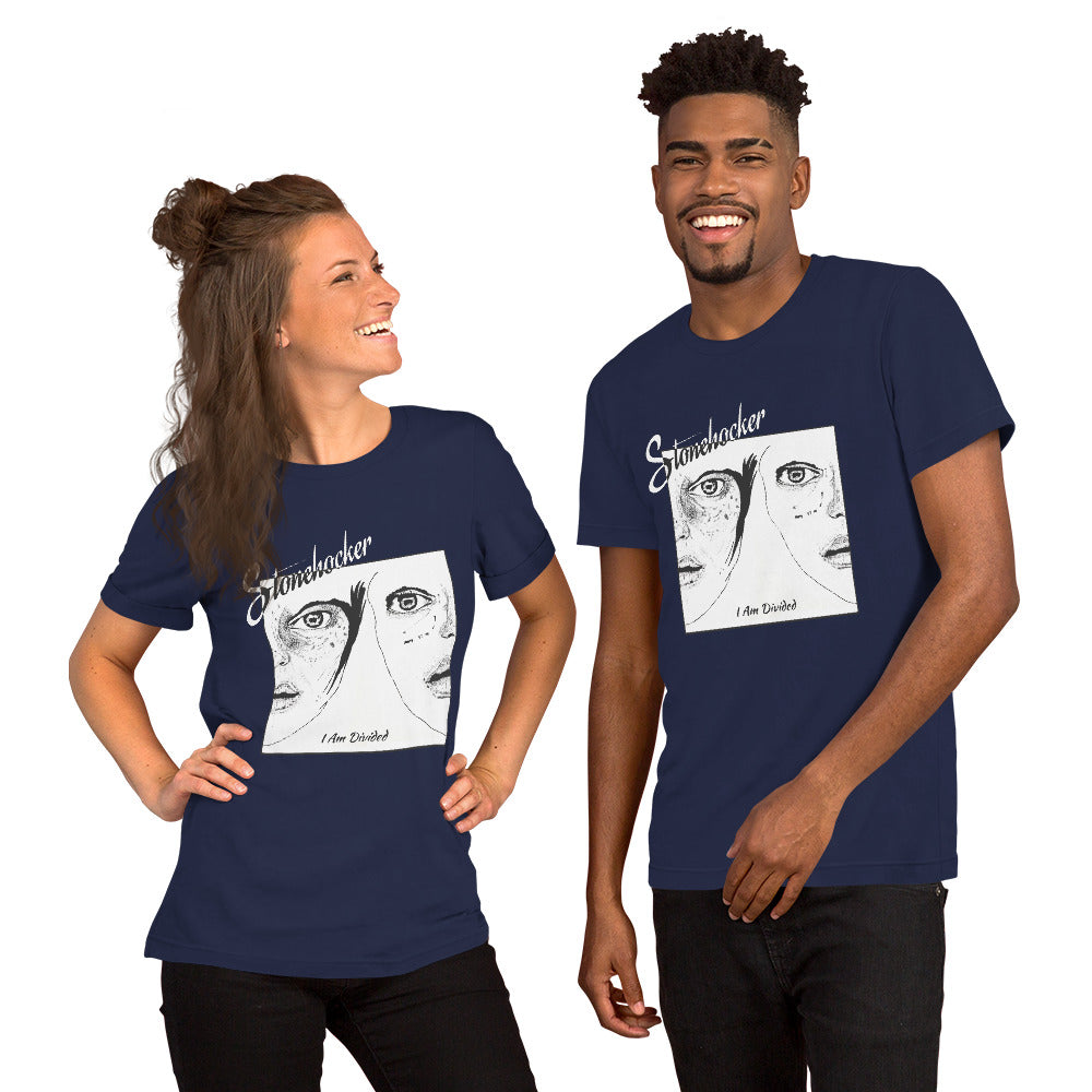 "I Am Divided" Official T-Shirt (wht logo)
