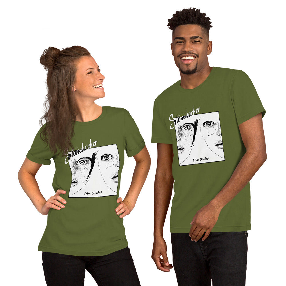 "I Am Divided" Official T-Shirt (wht logo)