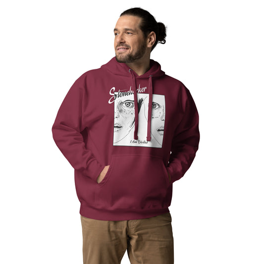 "I Am Divided" Official Hoodie (wht logo)